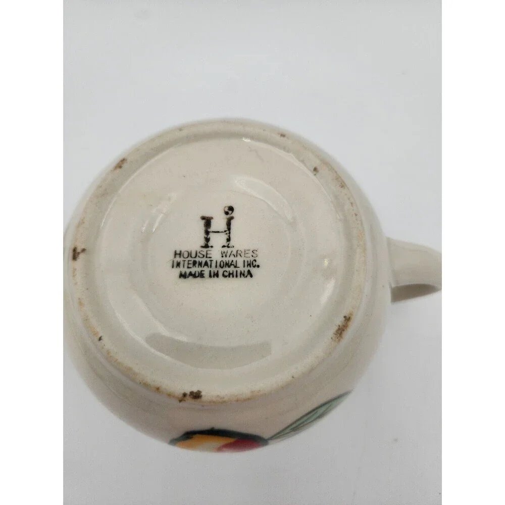 Vintage Decorative Porcelain Teapot Hand Painted Housewares‎ International